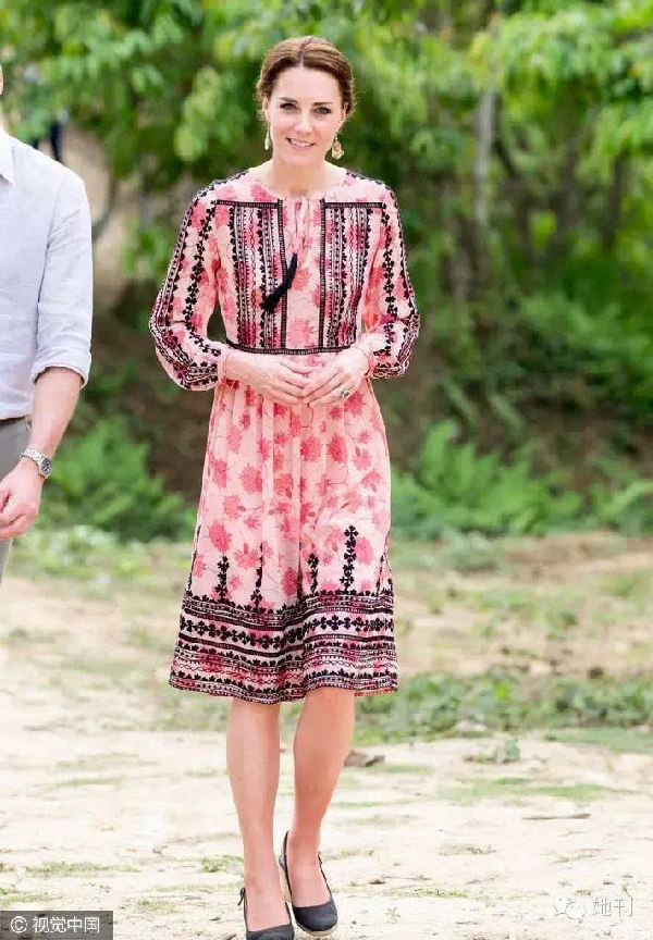 她貴比英女王，卻穿幾百塊的衣服美翻東南亞！
