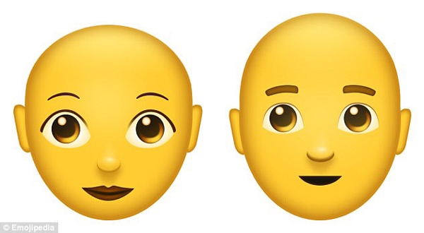 Emoji又出新表情了！光頭和紅發(fā)人士也將擁有專屬表情