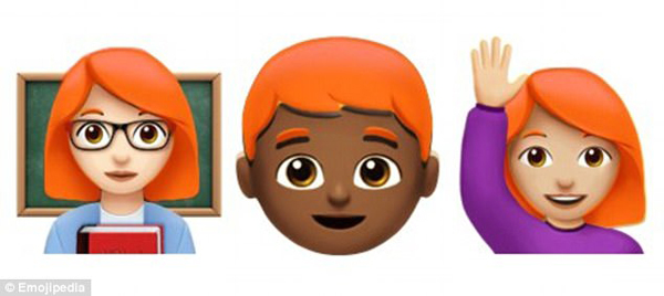 Emoji又出新表情了！光頭和紅發(fā)人士也將擁有專屬表情