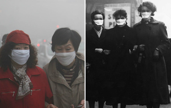霧霾來襲：彼時的倫敦，今日之中國（多圖）