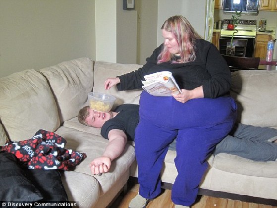 US woman hits 280 kg<BR>胖妞獲稱'長(zhǎng)肉達(dá)人'(圖)