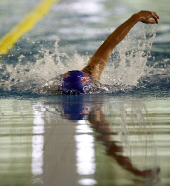 Shining at National Games for Disabled